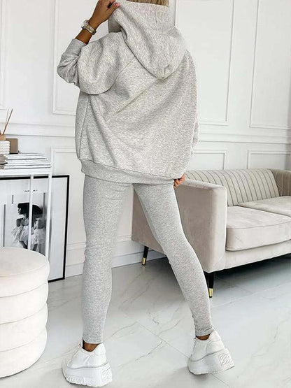 Sweatshirt Femme Oversize Casual - Coton & Boutons